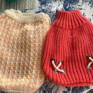 Size xs dog sweaters